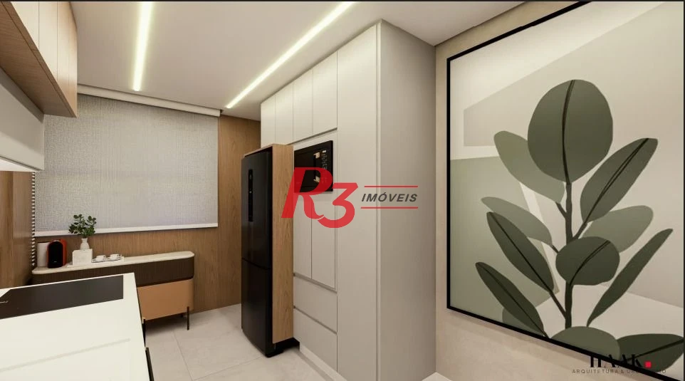 Apartamento à venda, 140 m² por R$ 2.400.000,00 - Embaré - Santos/SP