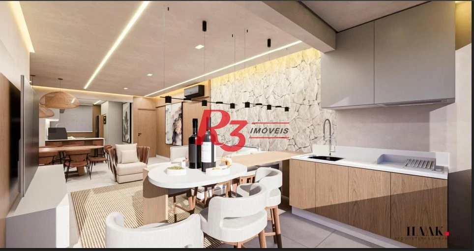 Apartamento à venda, 140 m² por R$ 2.400.000,00 - Embaré - Santos/SP