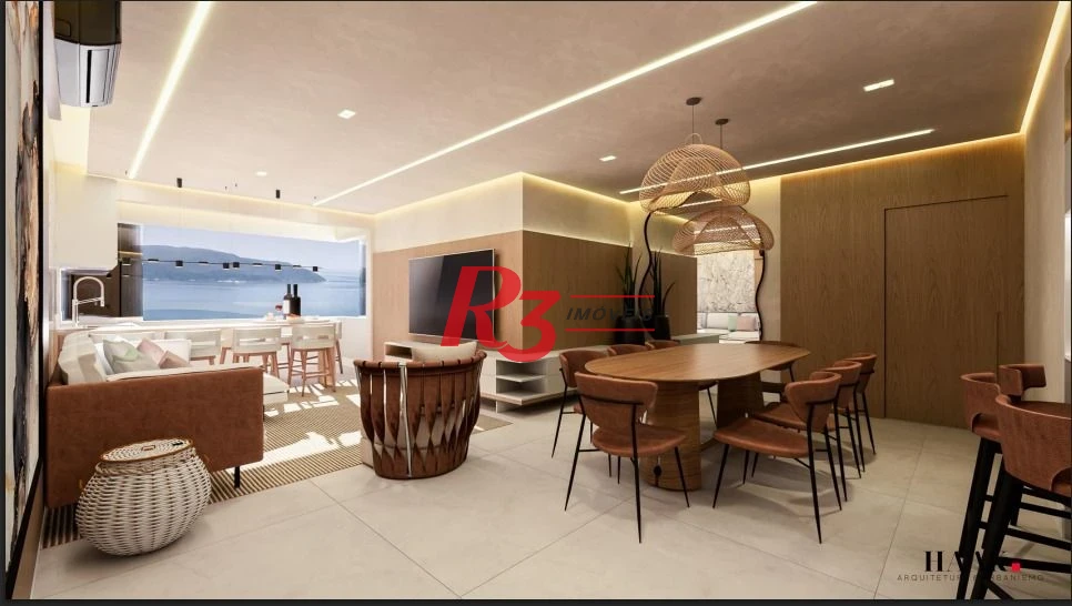 Apartamento à venda, 140 m² por R$ 2.400.000,00 - Embaré - Santos/SP