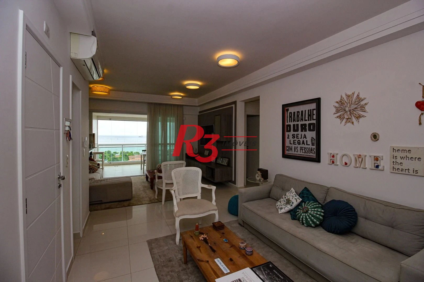 Apartamento para alugar, 158 m² por R$ 16.500,02/mês - Aparecida - Santos/SP