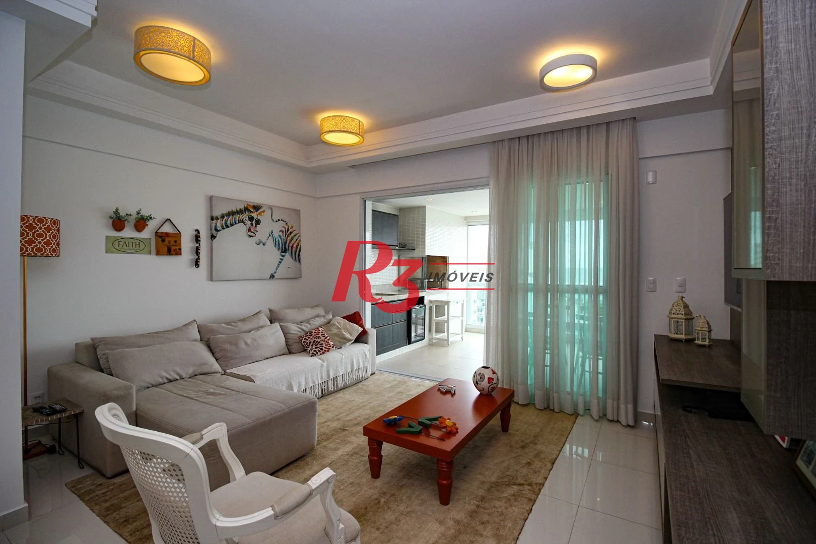 Apartamento para alugar, 158 m² por R$ 16.500,02/mês - Aparecida - Santos/SP