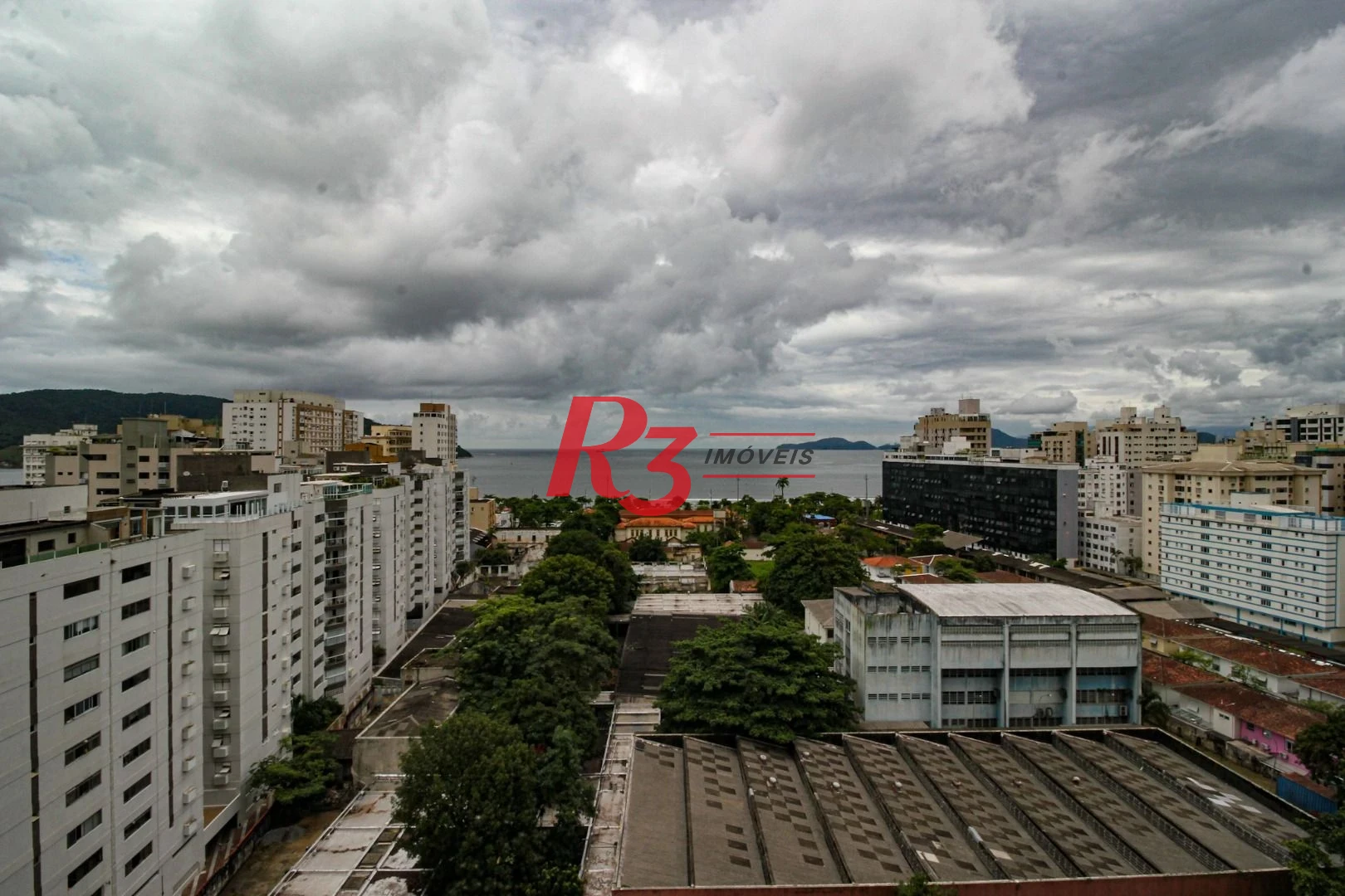 Apartamento para alugar, 158 m² por R$ 16.500,02/mês - Aparecida - Santos/SP