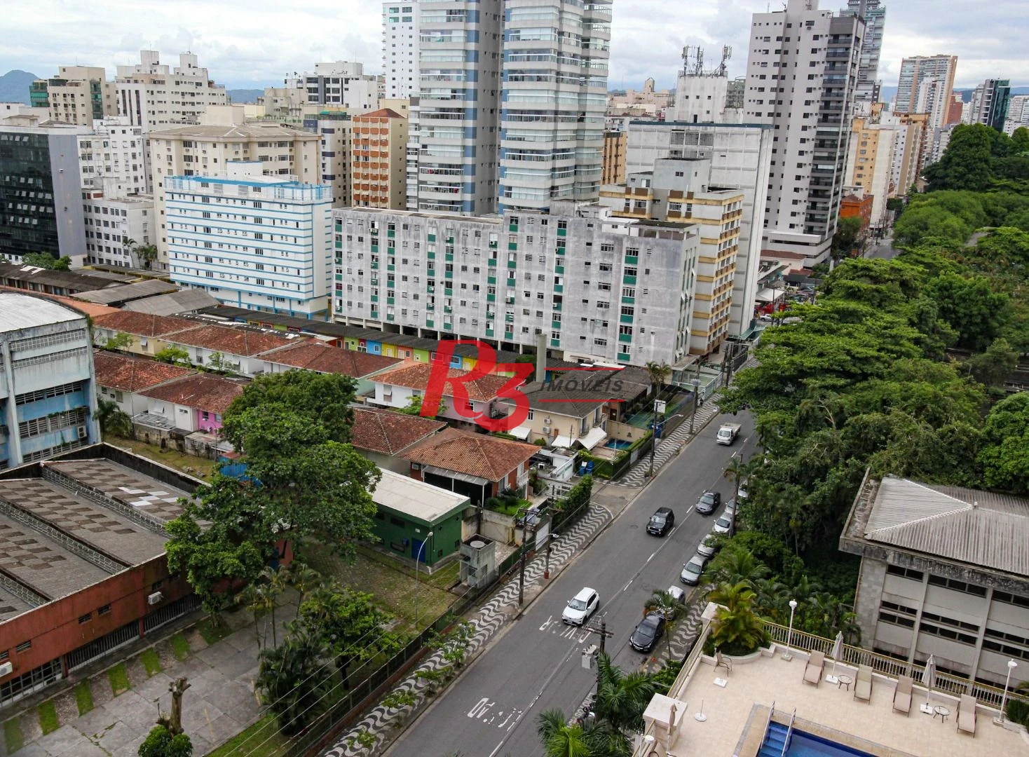 Apartamento para alugar, 158 m² por R$ 16.500,02/mês - Aparecida - Santos/SP
