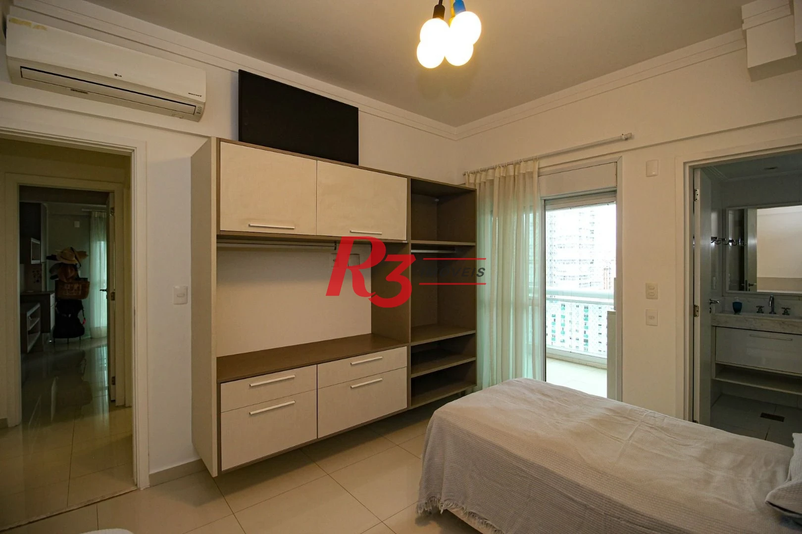 Apartamento para alugar, 158 m² por R$ 16.500,02/mês - Aparecida - Santos/SP