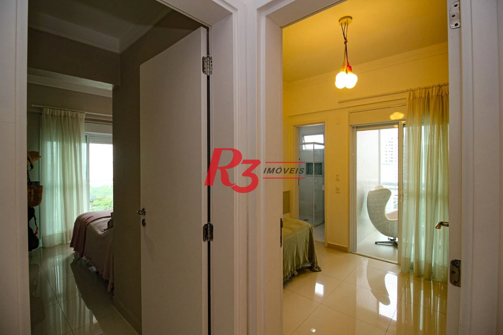 Apartamento para alugar, 158 m² por R$ 16.500,02/mês - Aparecida - Santos/SP