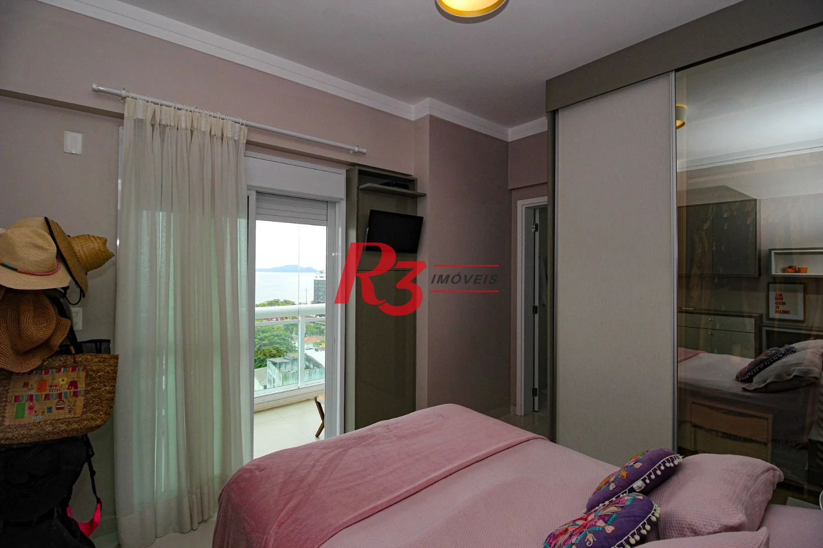 Apartamento para alugar, 158 m² por R$ 16.500,02/mês - Aparecida - Santos/SP
