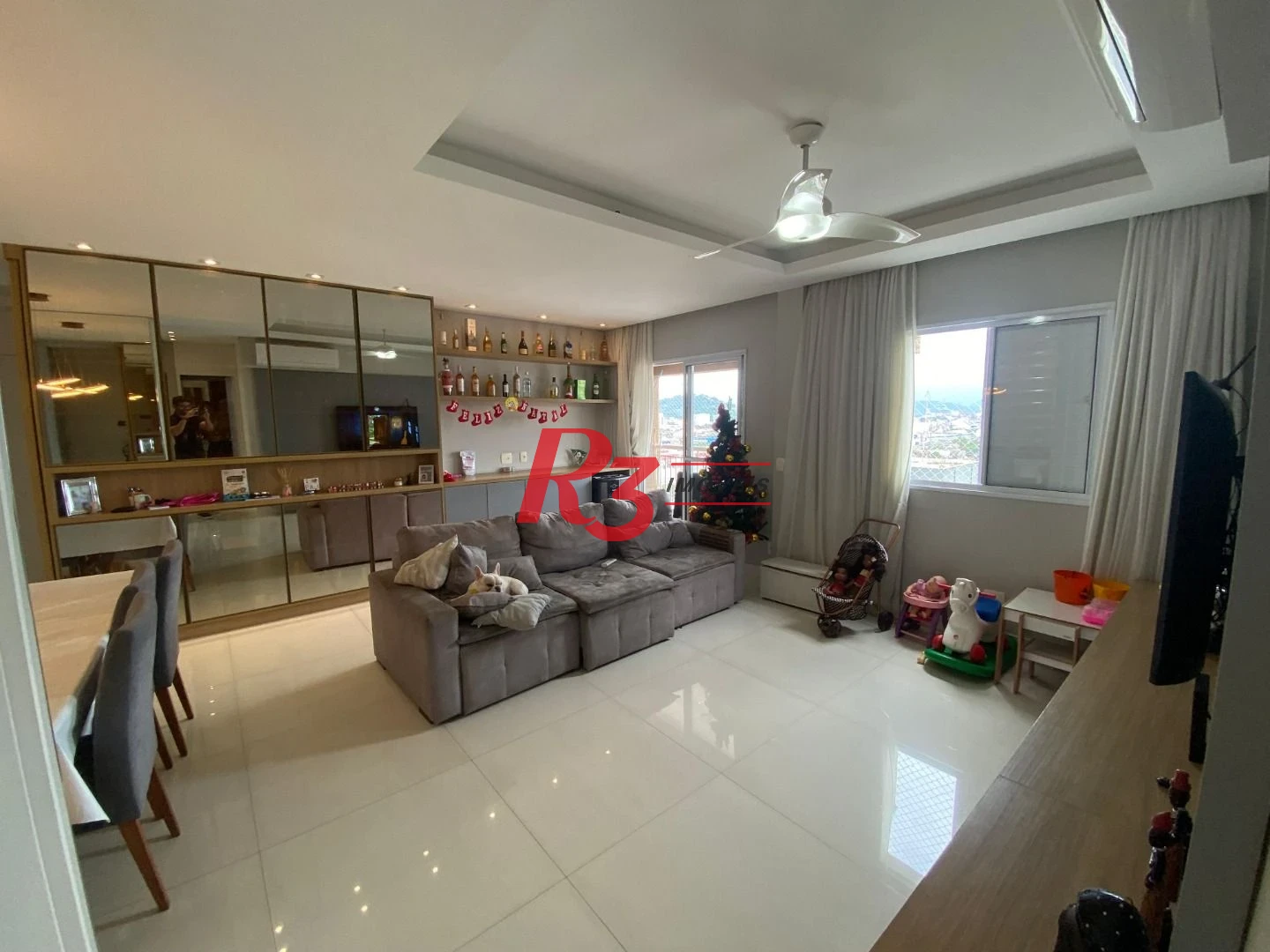 Apartamento com 2 dormitórios à venda, 82 m² por R$ 725.000,00 - Estuário - Santos/SP