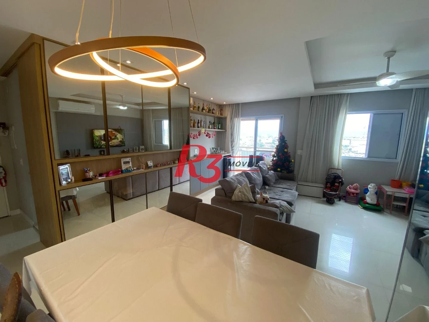 Apartamento com 2 dormitórios à venda, 82 m² por R$ 725.000,00 - Estuário - Santos/SP