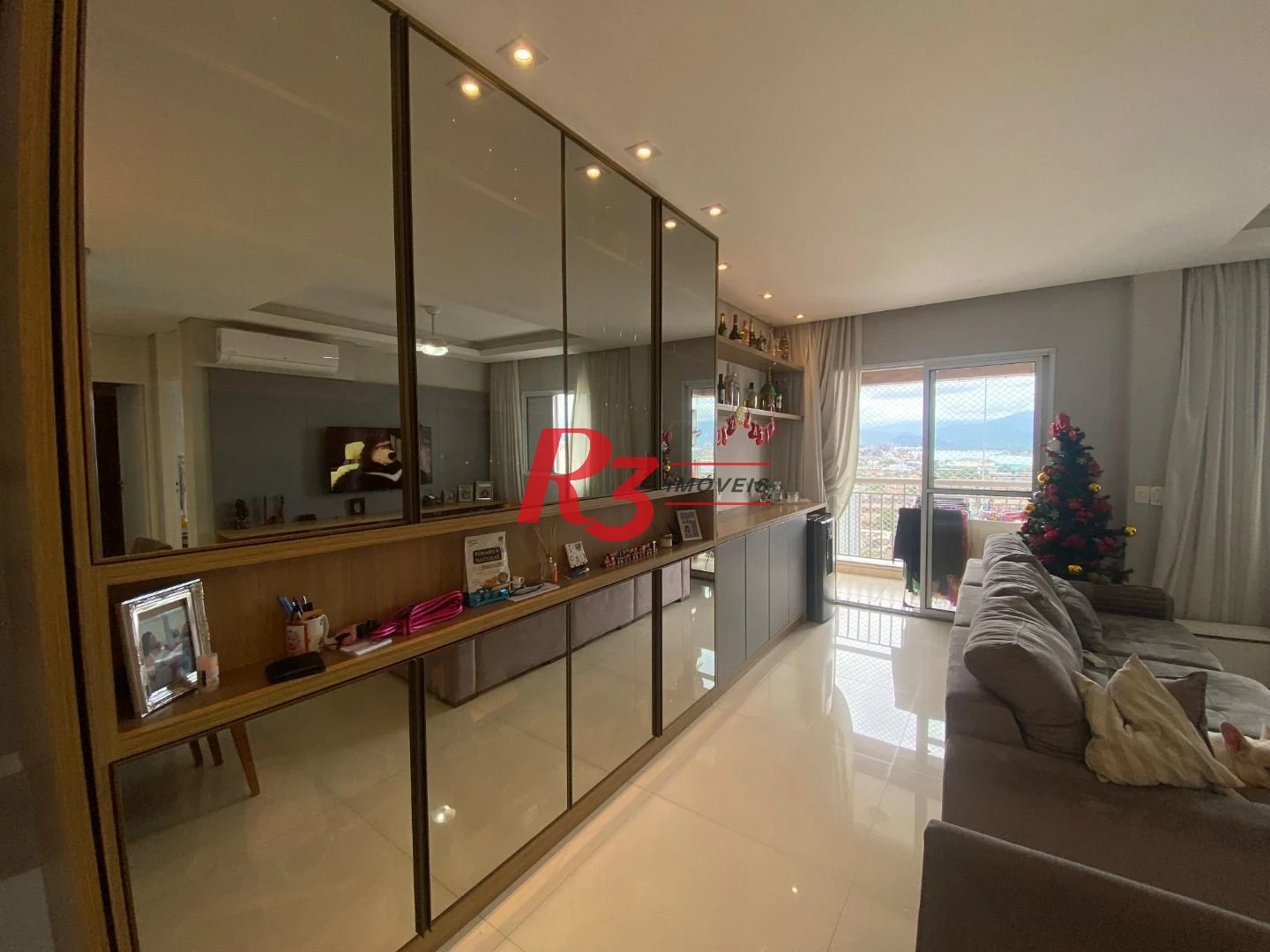Apartamento com 2 dormitórios à venda, 82 m² por R$ 725.000,00 - Estuário - Santos/SP