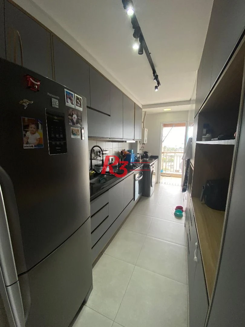 Apartamento com 2 dormitórios à venda, 82 m² por R$ 725.000,00 - Estuário - Santos/SP