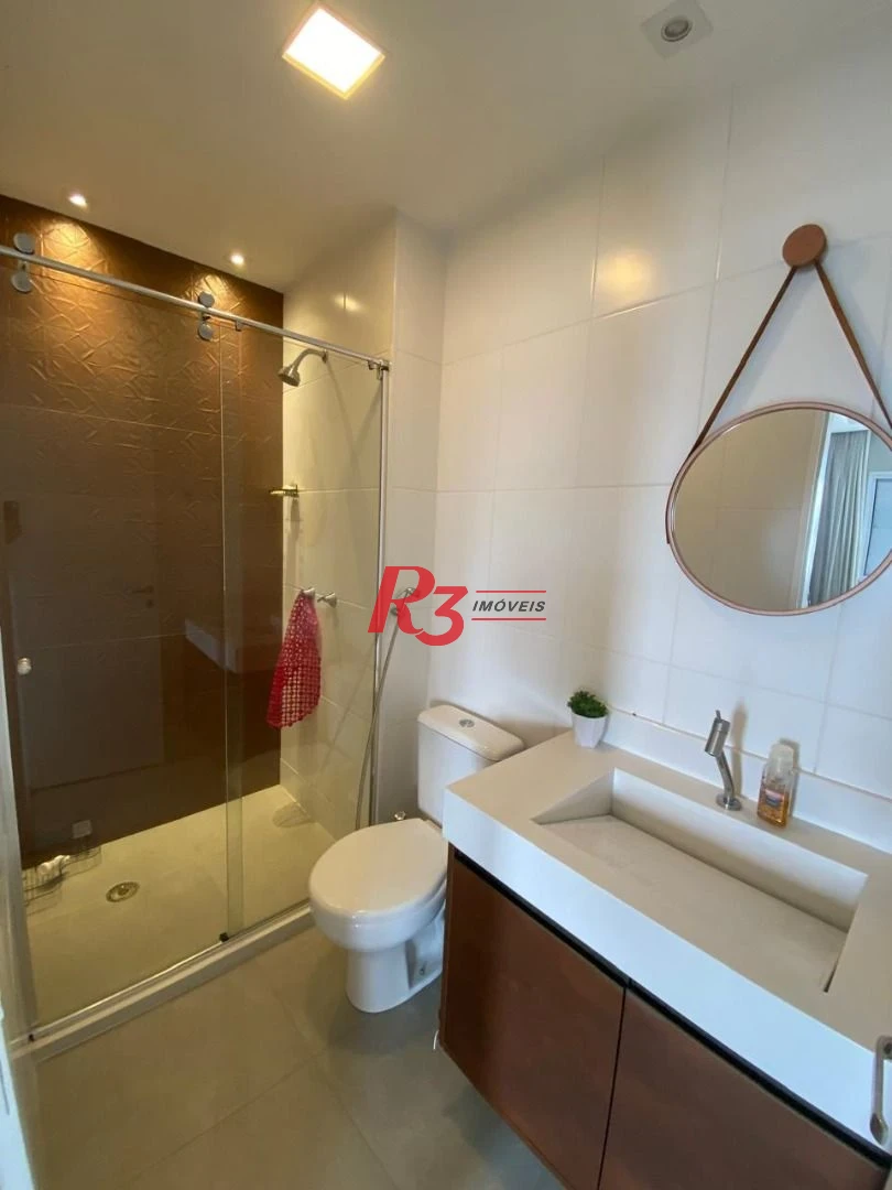 Apartamento com 2 dormitórios à venda, 82 m² por R$ 725.000,00 - Estuário - Santos/SP
