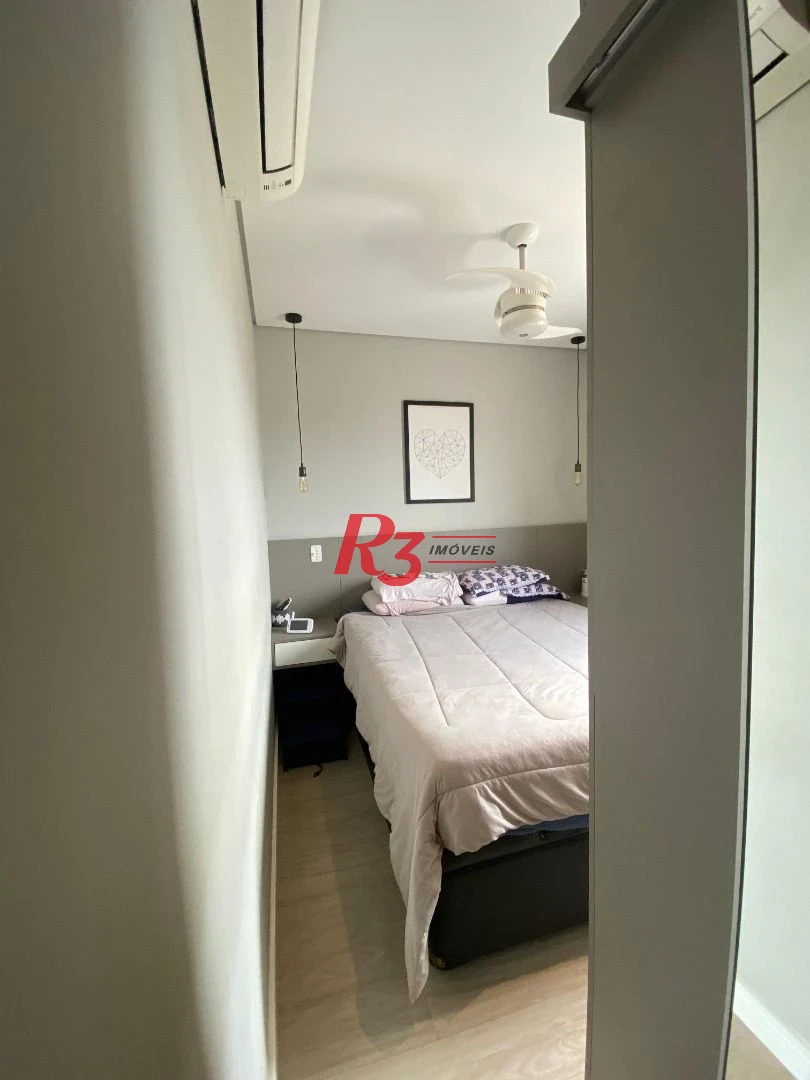Apartamento com 2 dormitórios à venda, 82 m² por R$ 725.000,00 - Estuário - Santos/SP