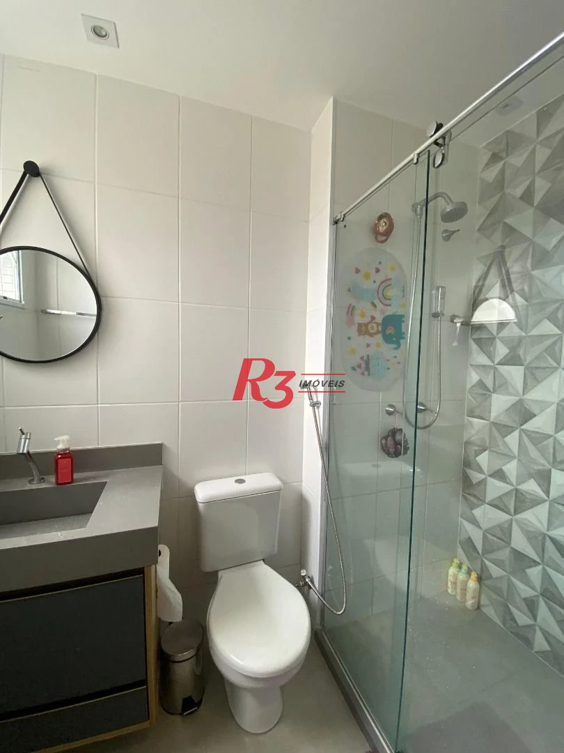 Apartamento com 2 dormitórios à venda, 82 m² por R$ 725.000,00 - Estuário - Santos/SP