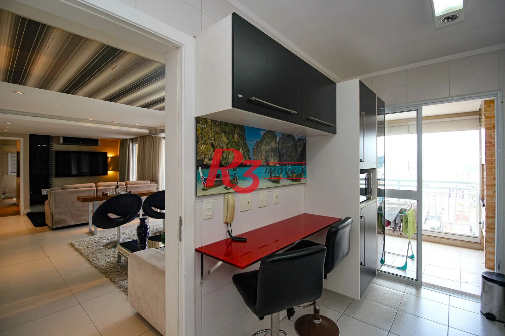 Apartamento com 2 dormitórios à venda, 131 m² por R$ 1.950.000,00 - Gonzaga - Santos/SP