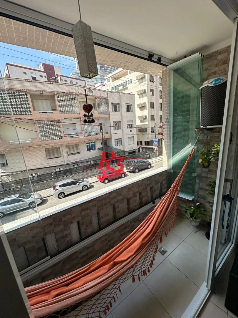Apartamento com 2 dormitórios à venda, 101 m² por R$ 550.000,00 - Pompéia - Santos/SP