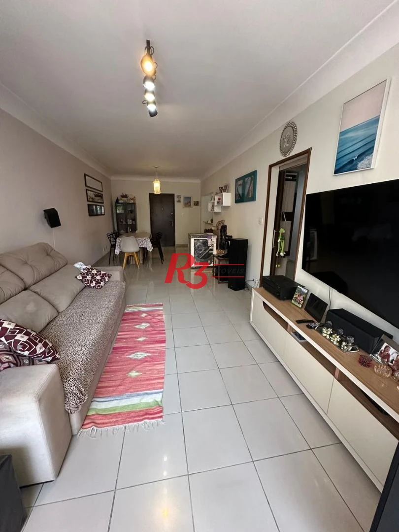 Apartamento com 2 dormitórios à venda, 101 m² por R$ 550.000,00 - Pompéia - Santos/SP