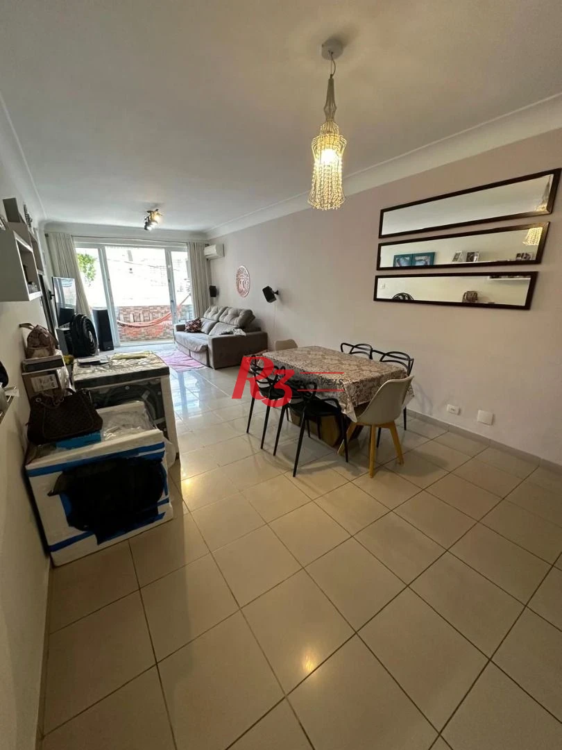 Apartamento com 2 dormitórios à venda, 101 m² por R$ 550.000,00 - Pompéia - Santos/SP