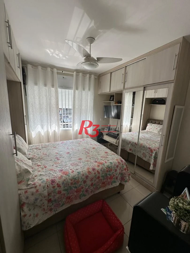 Apartamento com 2 dormitórios à venda, 101 m² por R$ 550.000,00 - Pompéia - Santos/SP