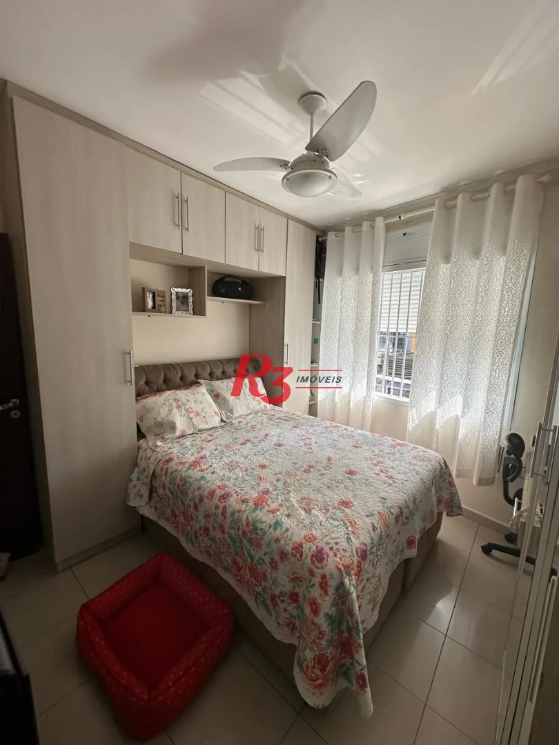 Apartamento com 2 dormitórios à venda, 101 m² por R$ 550.000,00 - Pompéia - Santos/SP