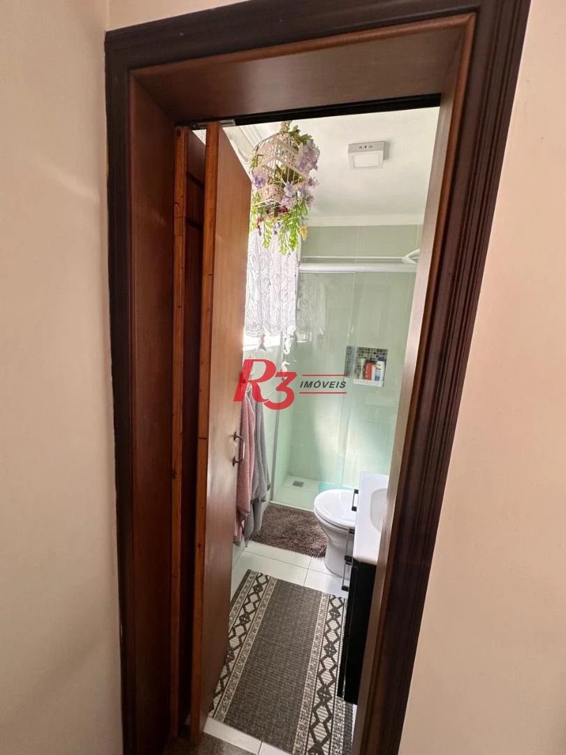 Apartamento com 2 dormitórios à venda, 101 m² por R$ 550.000,00 - Pompéia - Santos/SP