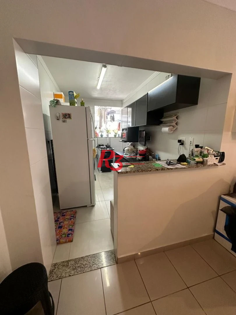 Apartamento com 2 dormitórios à venda, 101 m² por R$ 550.000,00 - Pompéia - Santos/SP