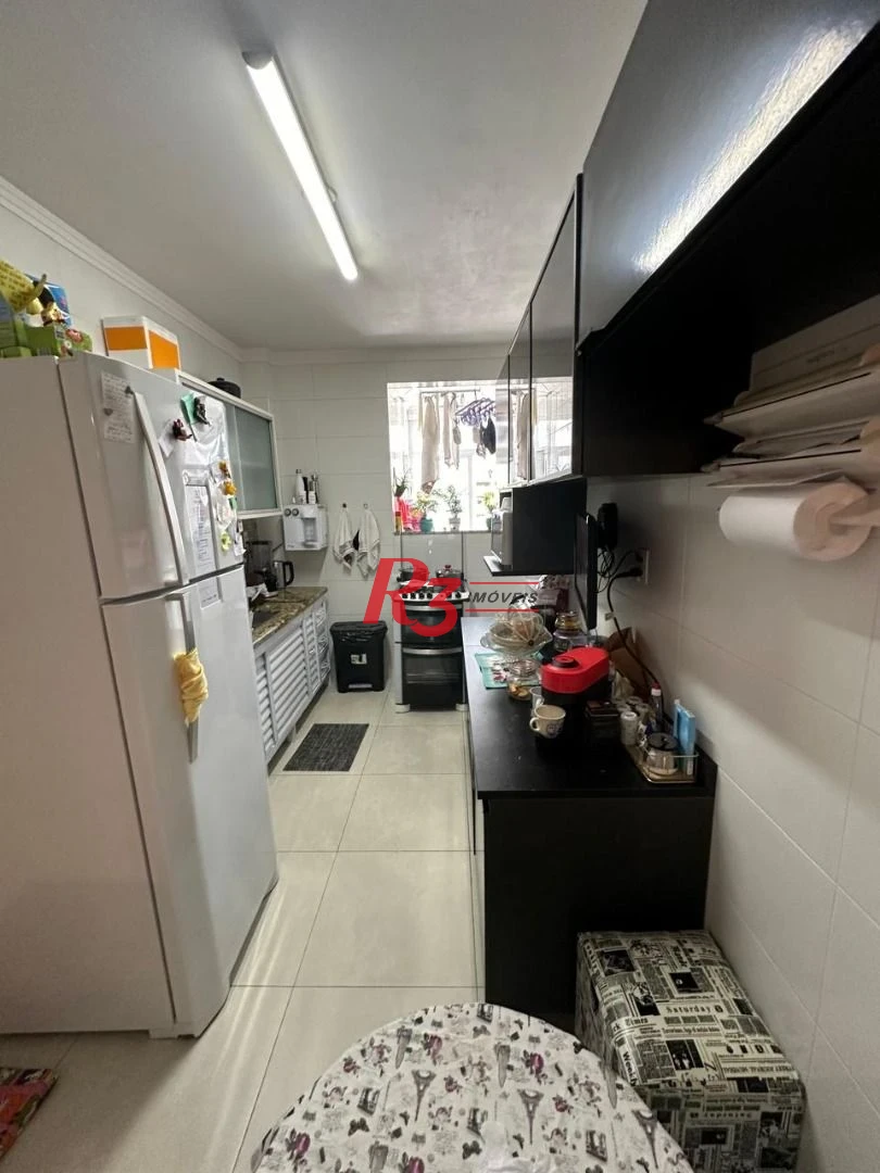 Apartamento com 2 dormitórios à venda, 101 m² por R$ 550.000,00 - Pompéia - Santos/SP