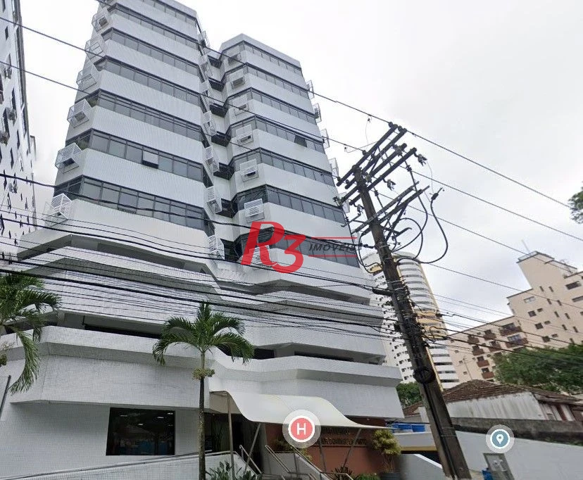 Sala, 56 m² - venda por R$ 400.000,00 ou aluguel por R$ 3.400,00/mês - Pompéia - Santos/SP
