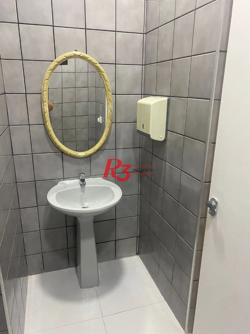 Sala, 56 m² - venda por R$ 400.000,00 ou aluguel por R$ 3.400,00/mês - Pompéia - Santos/SP
