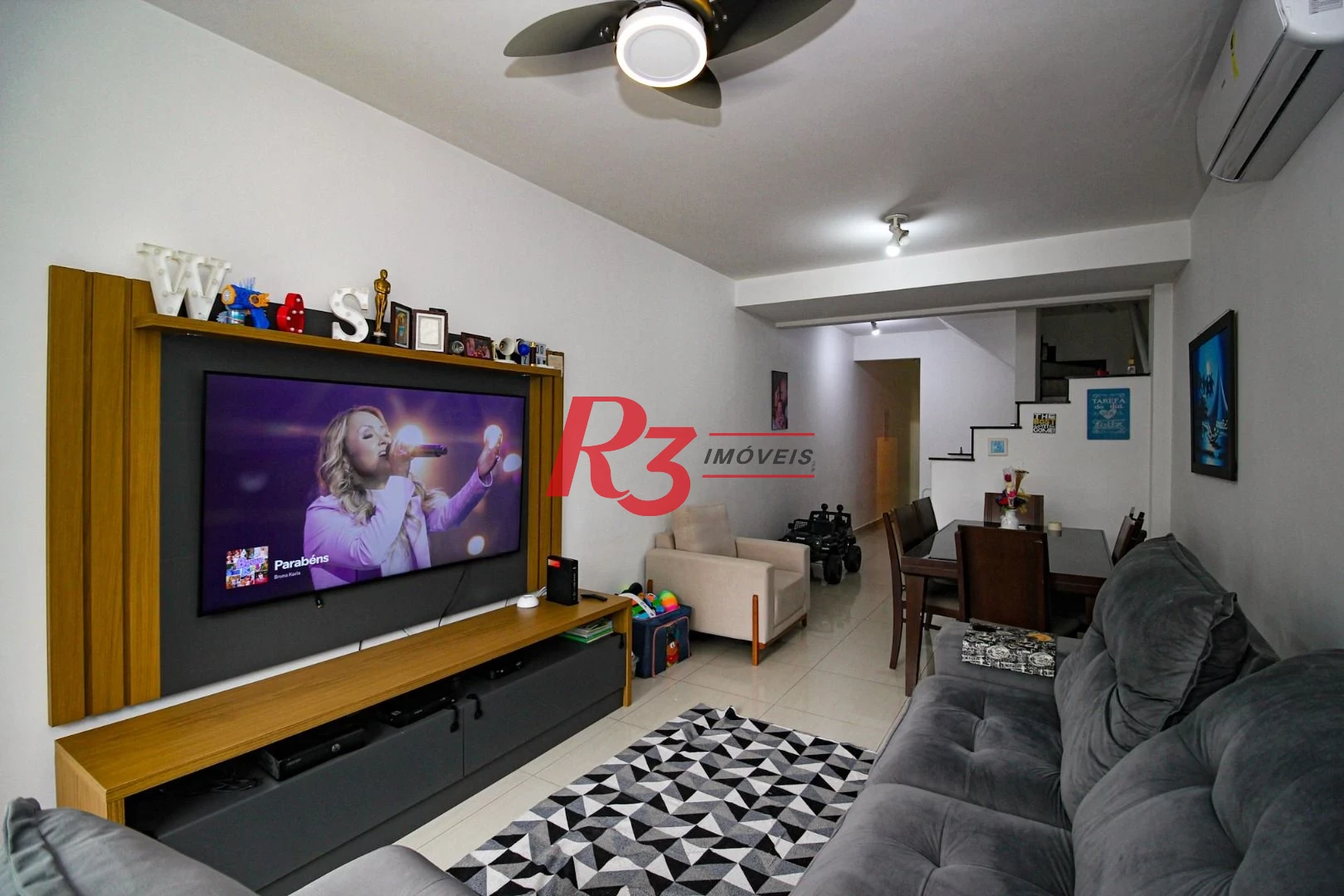 Casa à venda, 165 m² por R$ 1.000.000,00 - Aparecida - Santos/SP