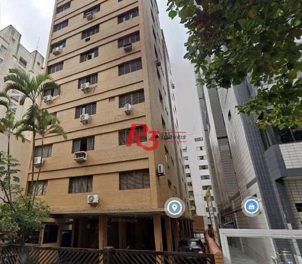 Studio para alugar, 39 m² por R$ 2.500,02/mês - Boqueirão - Santos/SP