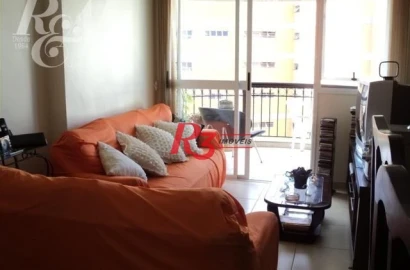 Apartamento à venda, 83 m² por R$ 1.020.000,00 - José Menino - Santos/SP