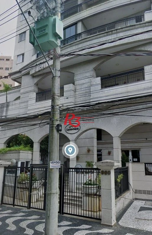 Apartamento à venda, 83 m² por R$ 1.020.000,00 - José Menino - Santos/SP