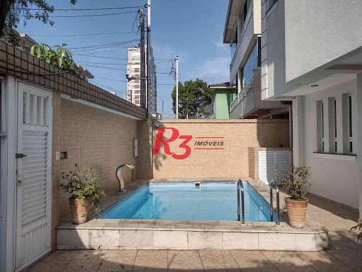 Sobrado com 3 dormitórios à venda, 100 m² por R$ 1.710.000,00 - Aparecida - Santos/SP