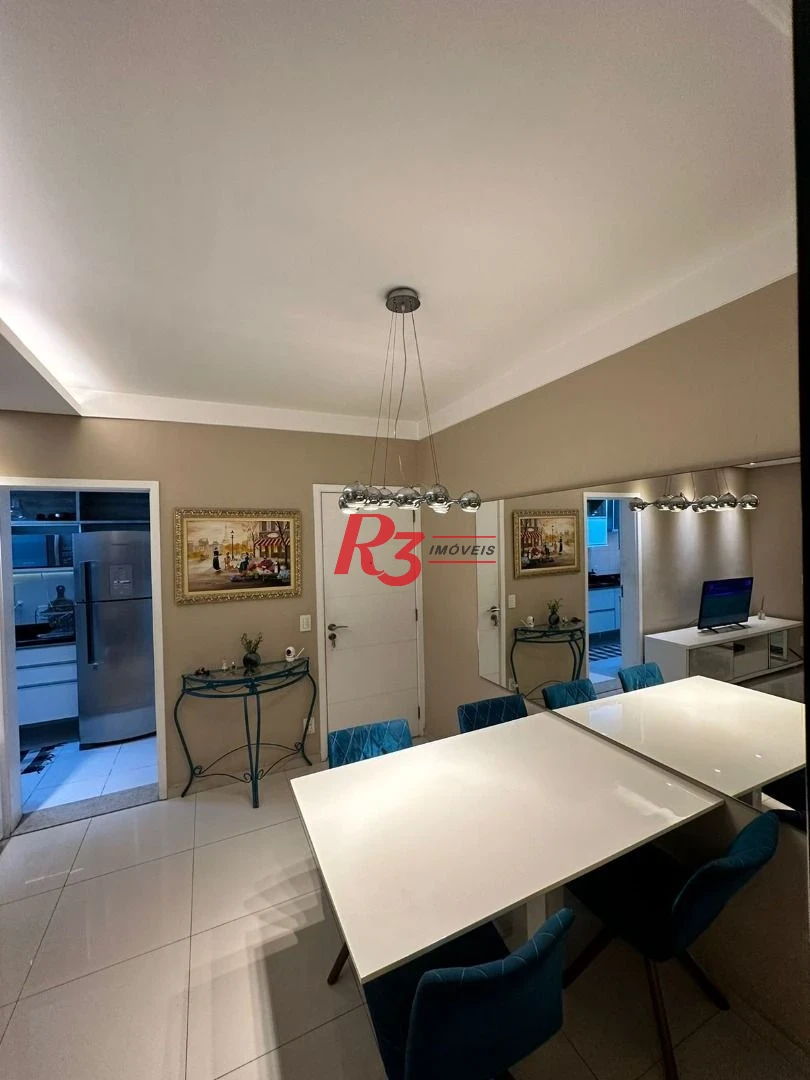 Apartamento com 3 dormitórios à venda, 87 m² por R$ 1.200.000,00 - Pompéia - Santos/SP