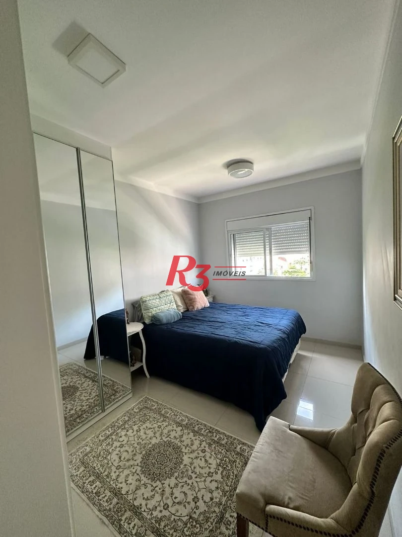 Apartamento com 3 dormitórios à venda, 87 m² por R$ 1.200.000,00 - Pompéia - Santos/SP
