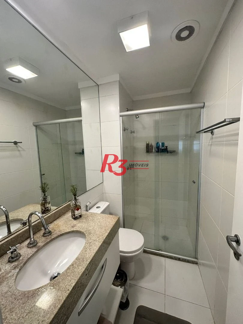 Apartamento com 3 dormitórios à venda, 87 m² por R$ 1.200.000,00 - Pompéia - Santos/SP