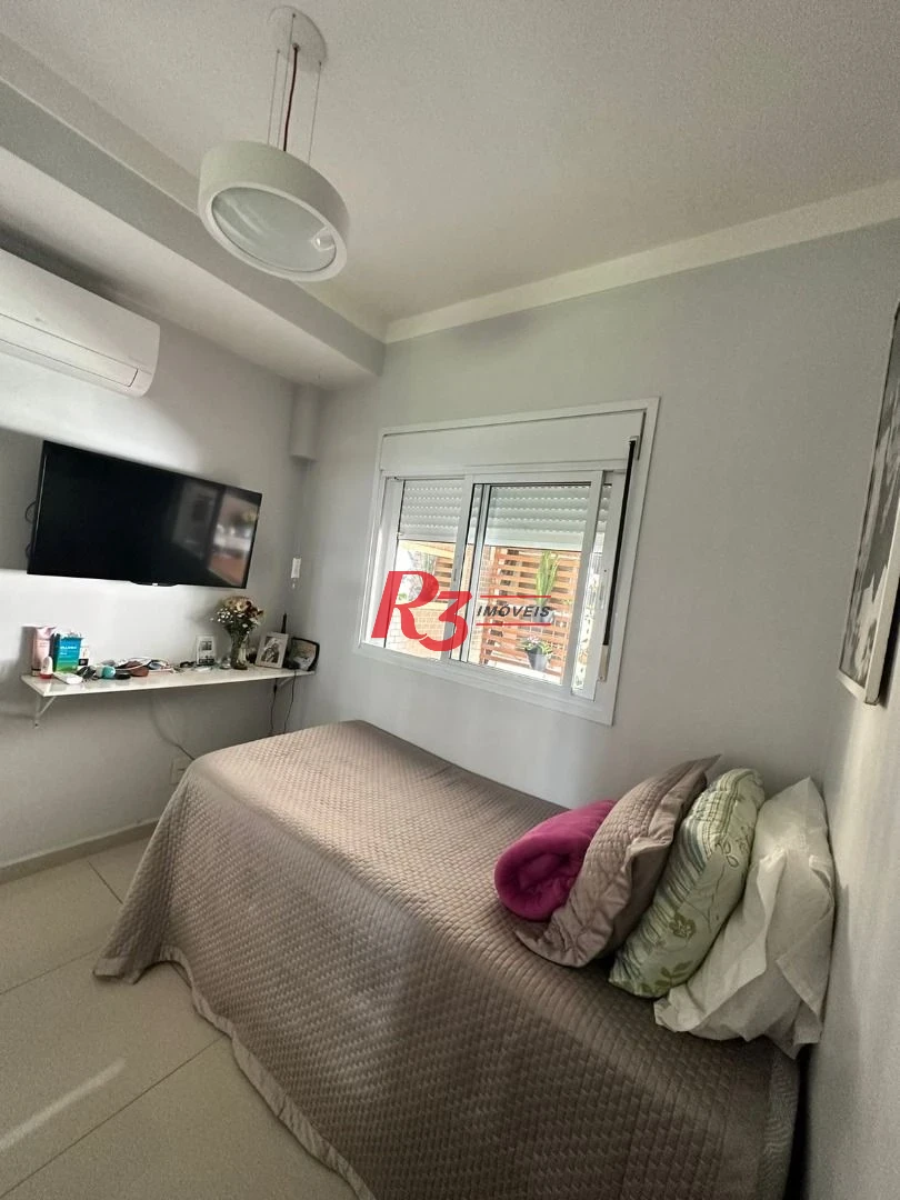 Apartamento com 3 dormitórios à venda, 87 m² por R$ 1.200.000,00 - Pompéia - Santos/SP