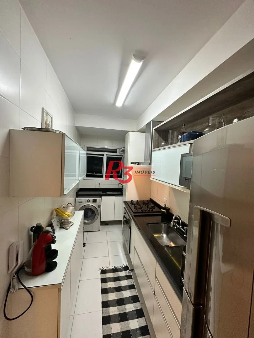 Apartamento com 3 dormitórios à venda, 87 m² por R$ 1.200.000,00 - Pompéia - Santos/SP
