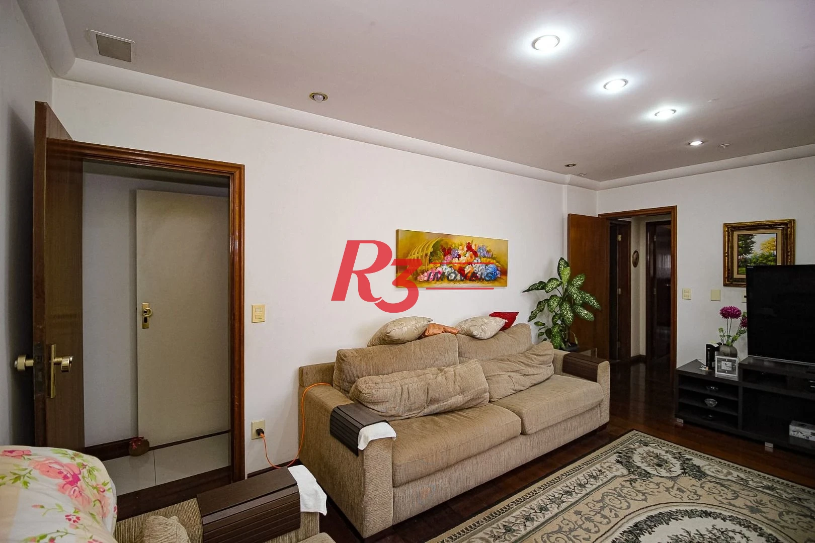 Apartamento com 4 suítes, Vista parcial do Mar, à venda, 289 m² por R$ 1.590.000 - Ponta da Praia - Santos/SP