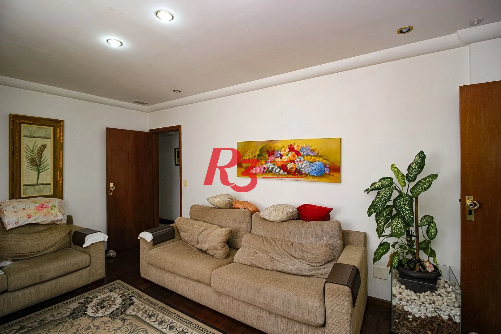 Apartamento com 4 suítes, Vista parcial do Mar, à venda, 289 m² por R$ 1.590.000 - Ponta da Praia - Santos/SP