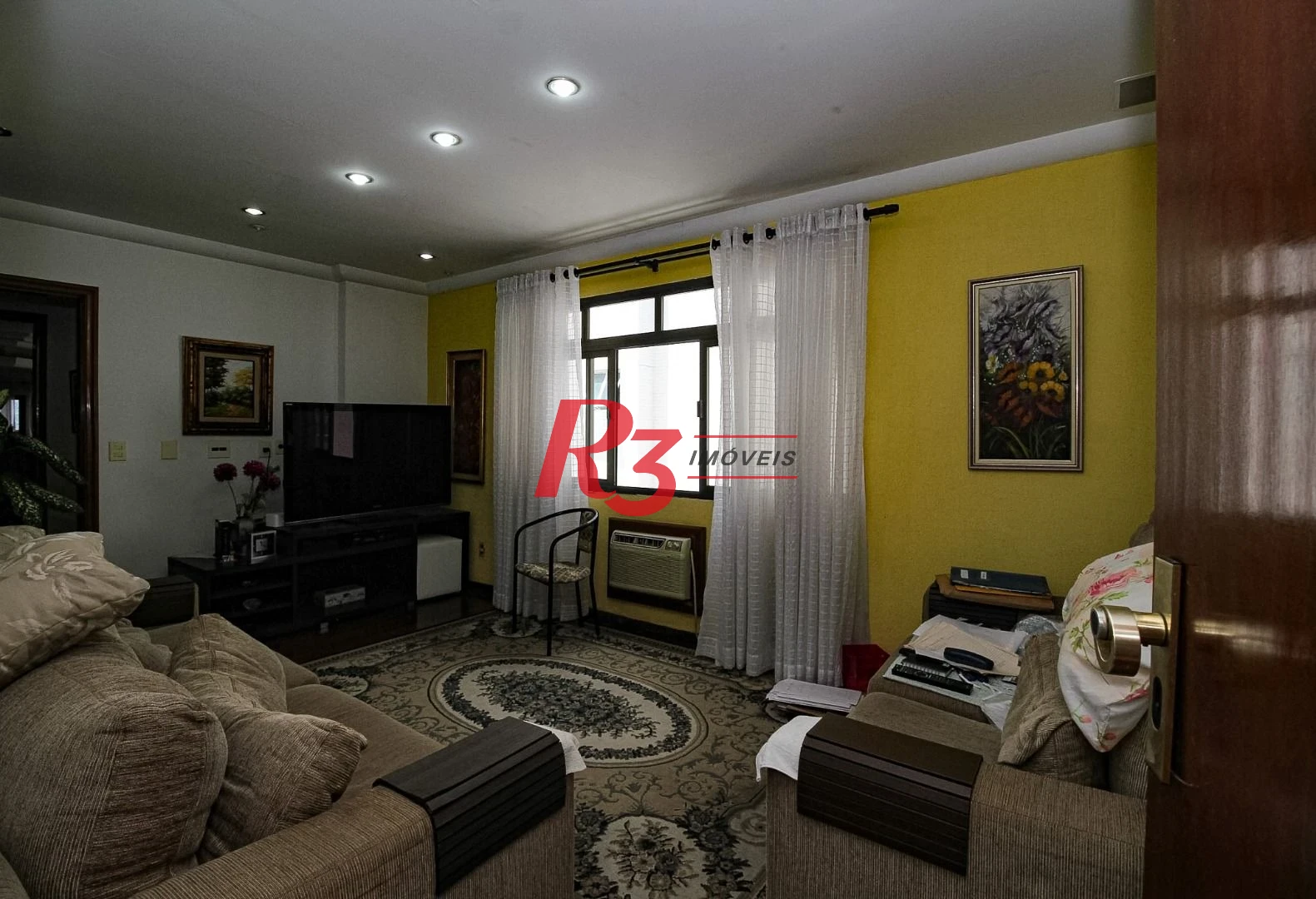 Apartamento com 4 suítes, Vista parcial do Mar, à venda, 289 m² por R$ 1.590.000 - Ponta da Praia - Santos/SP