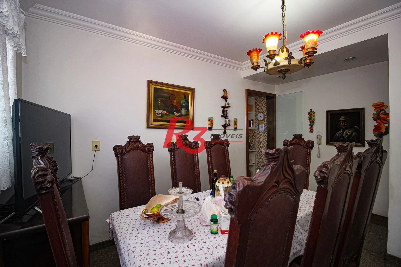 Apartamento com 4 suítes, Vista parcial do Mar, à venda, 289 m² por R$ 1.590.000 - Ponta da Praia - Santos/SP