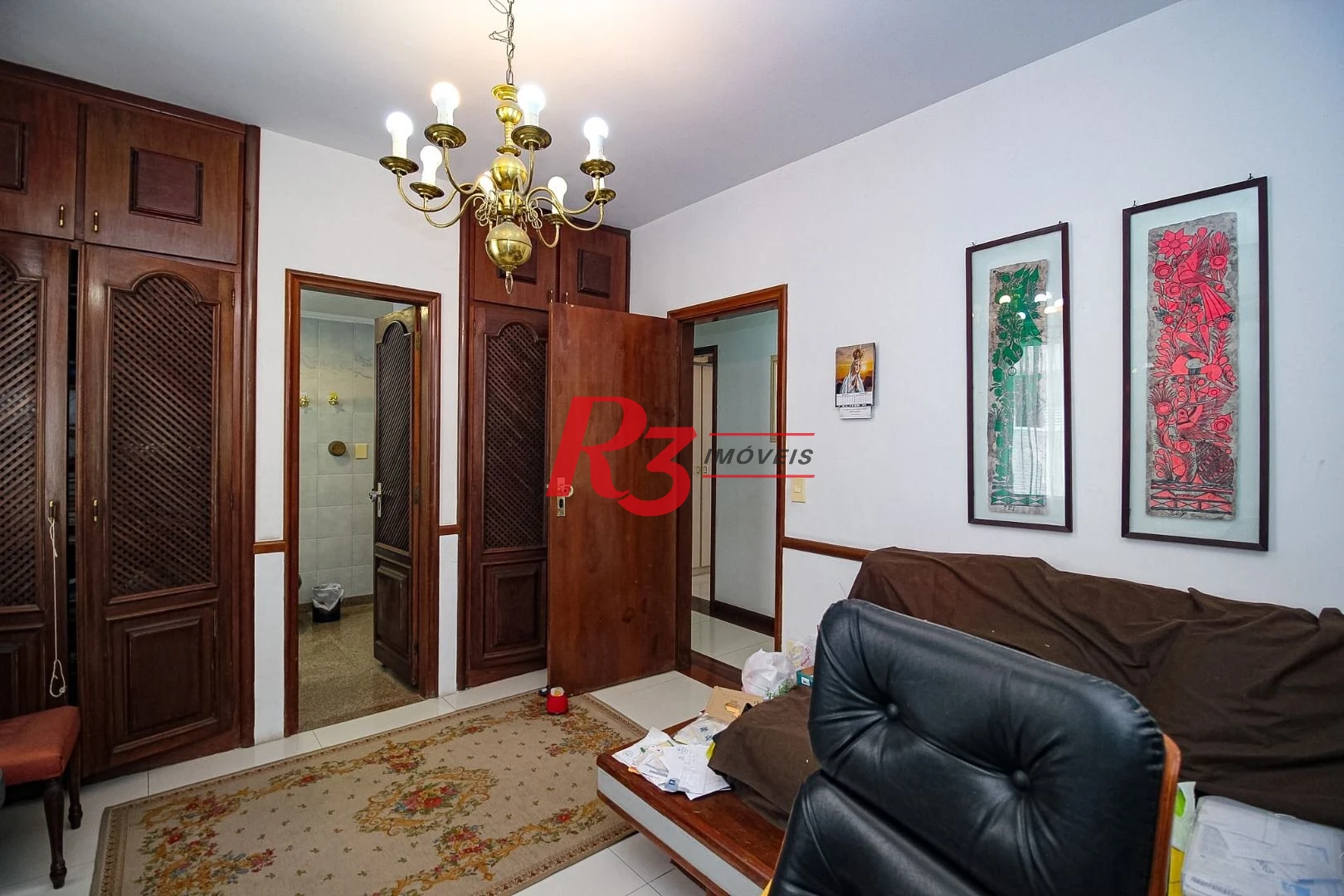 Apartamento com 4 suítes, Vista parcial do Mar, à venda, 289 m² por R$ 1.590.000 - Ponta da Praia - Santos/SP