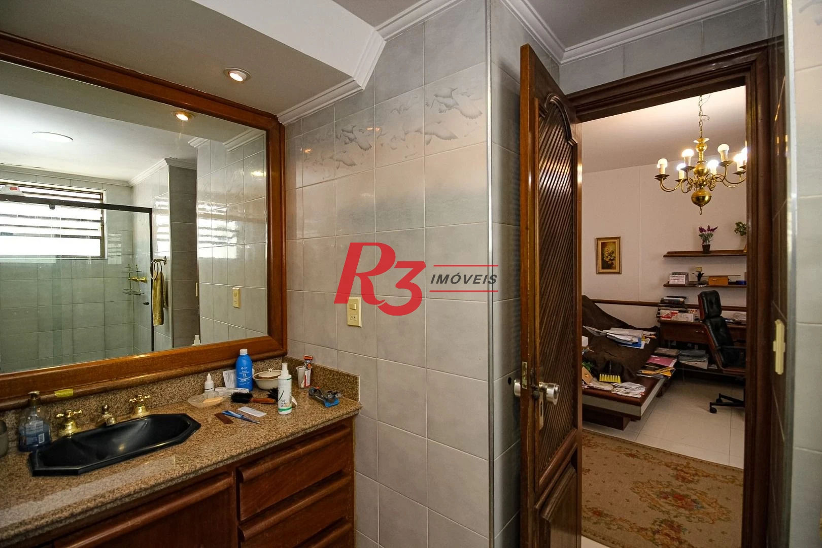 Apartamento com 4 suítes, Vista parcial do Mar, à venda, 289 m² por R$ 1.590.000 - Ponta da Praia - Santos/SP