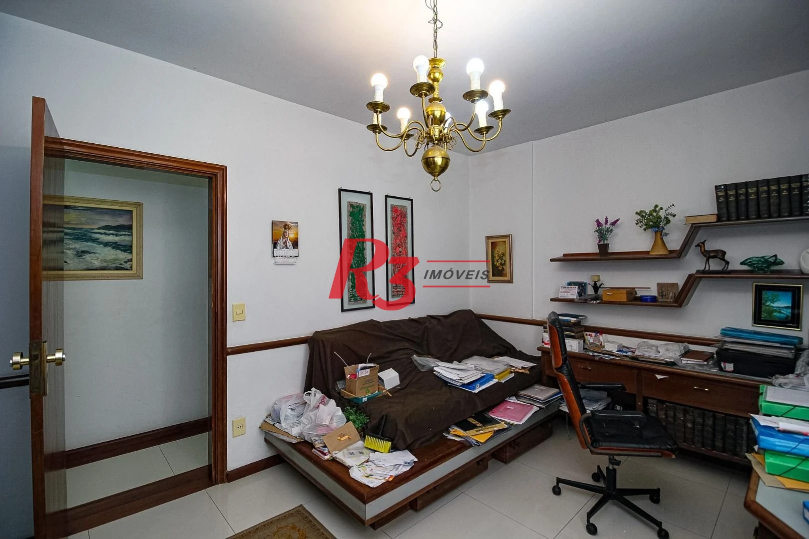 Apartamento com 4 suítes, Vista parcial do Mar, à venda, 289 m² por R$ 1.590.000 - Ponta da Praia - Santos/SP