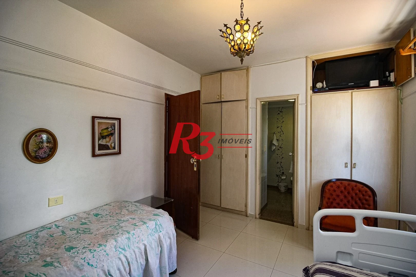 Apartamento com 4 suítes, Vista parcial do Mar, à venda, 289 m² por R$ 1.590.000 - Ponta da Praia - Santos/SP