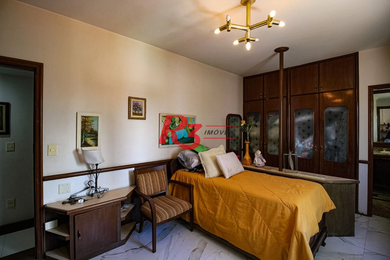 Apartamento com 4 suítes, Vista parcial do Mar, à venda, 289 m² por R$ 1.590.000 - Ponta da Praia - Santos/SP