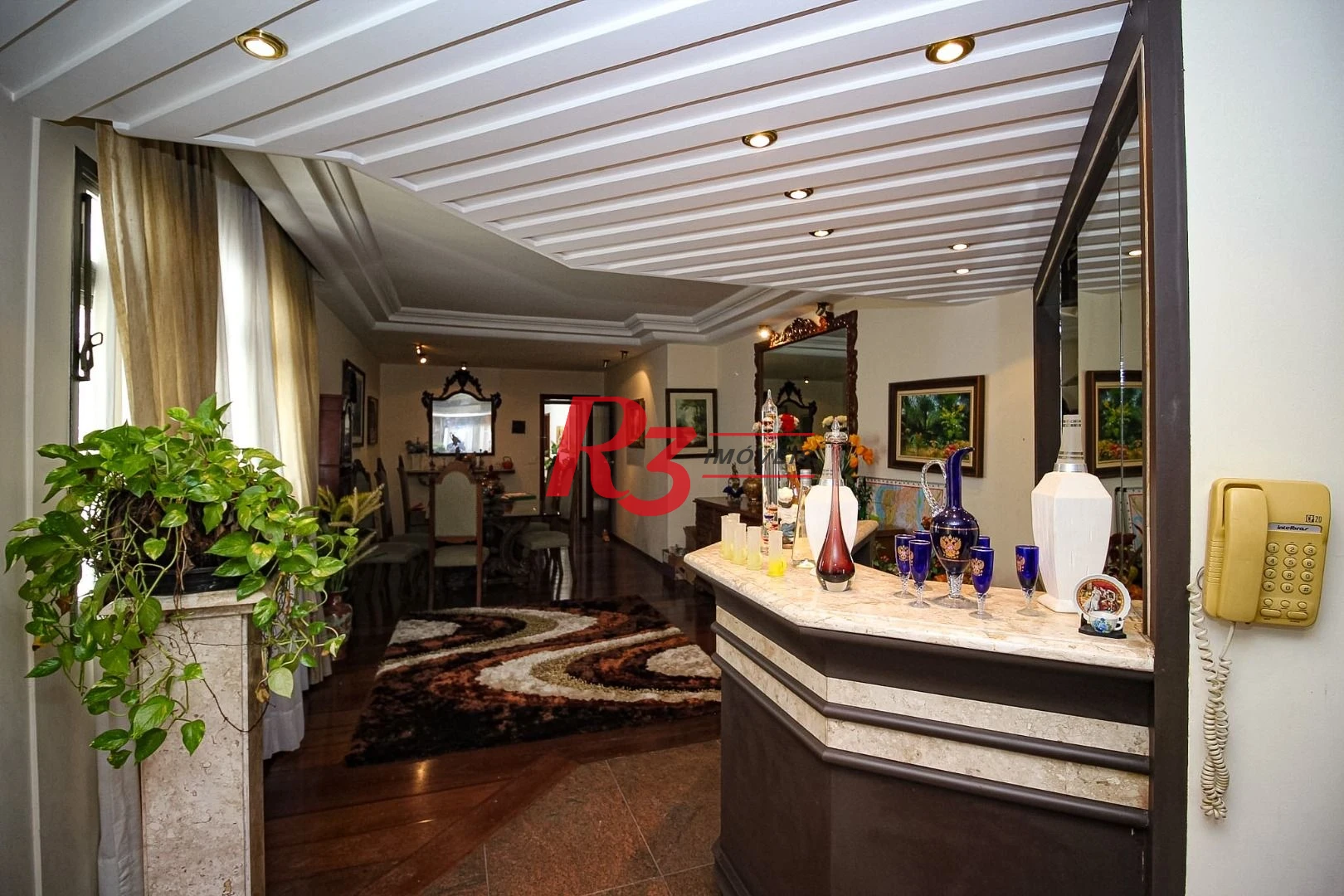 Apartamento com 4 suítes, Vista parcial do Mar, à venda, 289 m² por R$ 1.590.000 - Ponta da Praia - Santos/SP