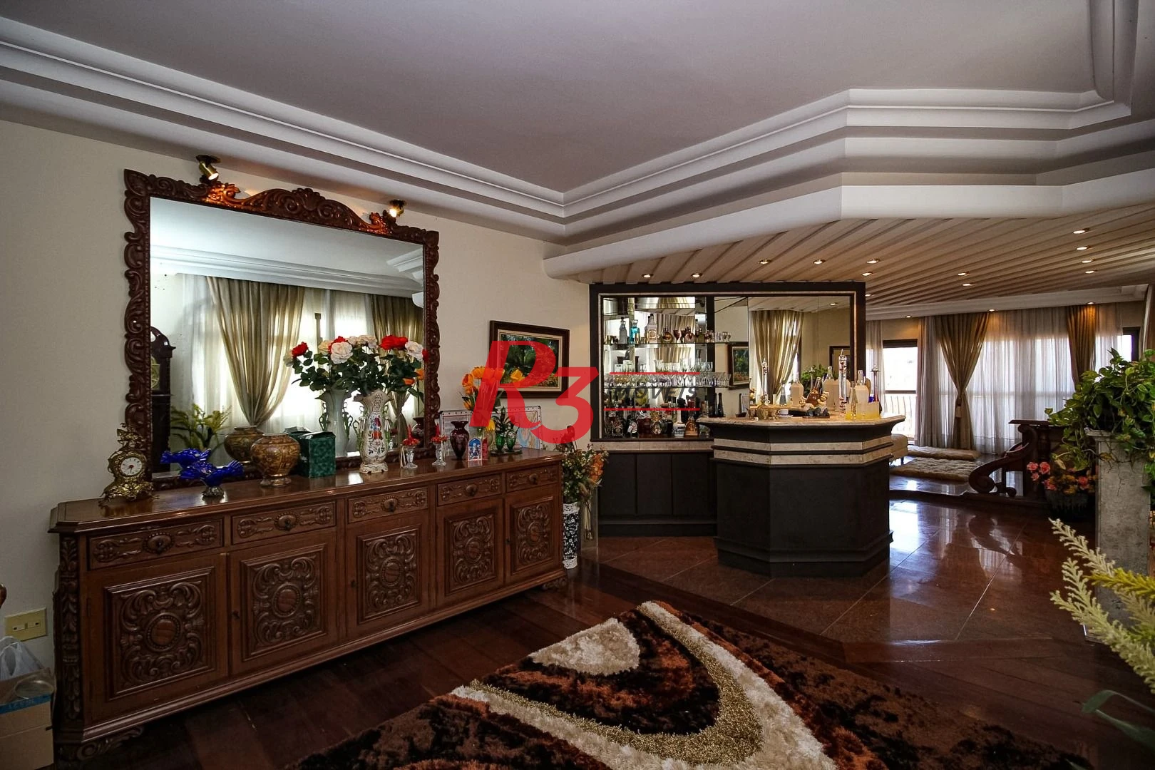 Apartamento com 4 suítes, Vista parcial do Mar, à venda, 289 m² por R$ 1.590.000 - Ponta da Praia - Santos/SP