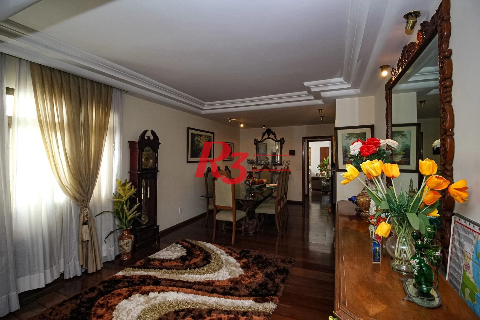 Apartamento com 4 suítes, Vista parcial do Mar, à venda, 289 m² por R$ 1.590.000 - Ponta da Praia - Santos/SP